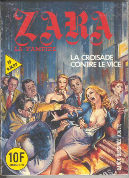 Scan de la Couverture Zara La Vampire n 141